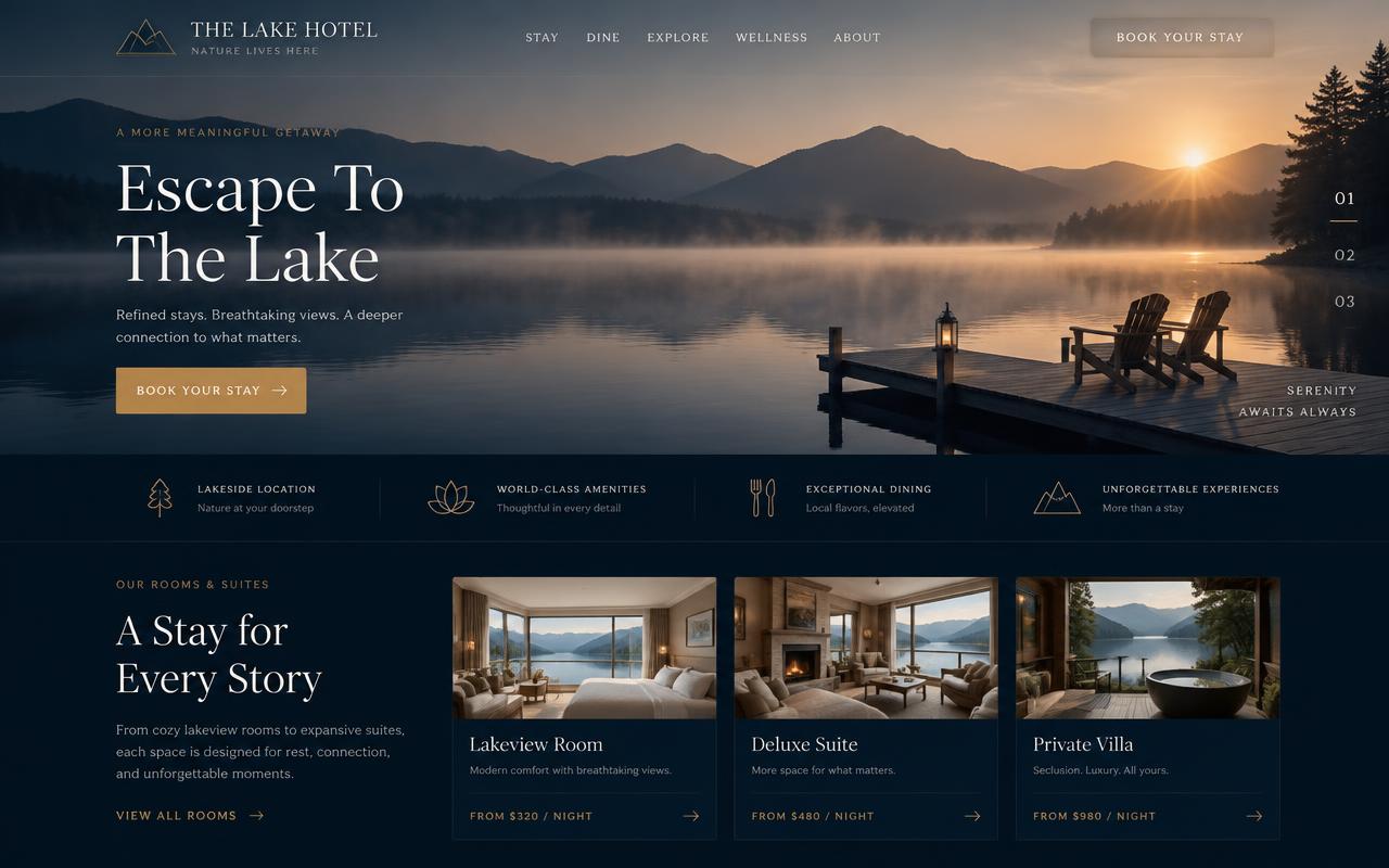 The Lake Hotel project